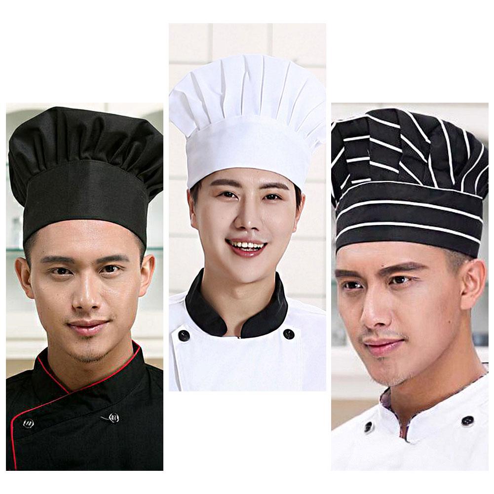 2025NEW Adjustable Catering Cook Hat Chef Kitchen Work Cap for Food Service Hotel Restaurant Canteen Household Cooking