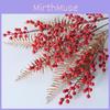 Ilex Chinensis Simulation Berries Fortune Fruit Ginkgo Artificial Flower