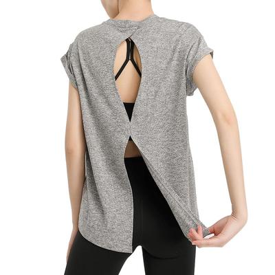 Yodilala Yoga Rückenfreies Tanktop Locker Lang Ärmellos Größe M Damenbekleidung, Oberteil, Passform, 2-Wege-Passform, Figurbetont, Ärmel, Shirt, Sport, Fitness, Training,