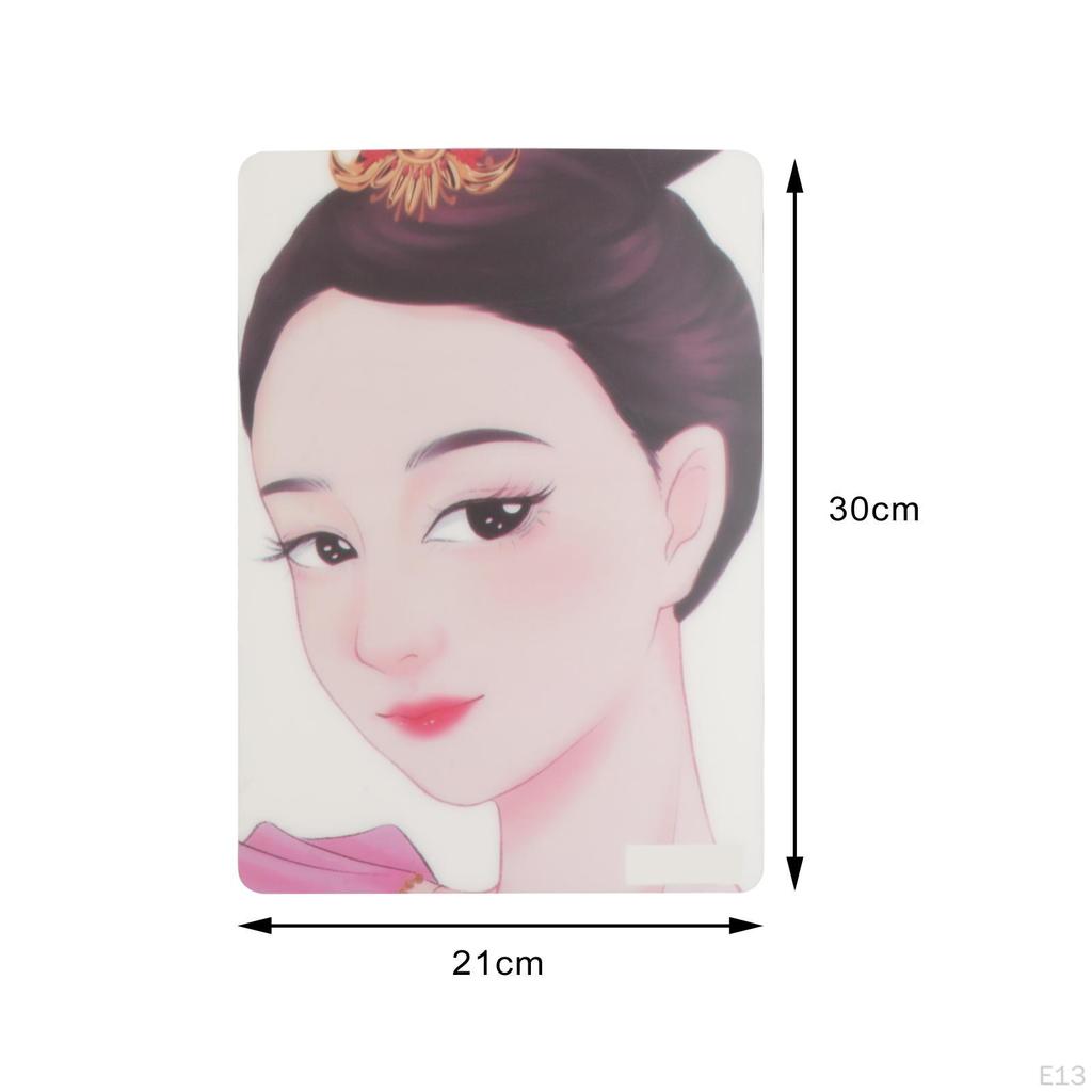 Artistic Makeup Design Template Set for Kids