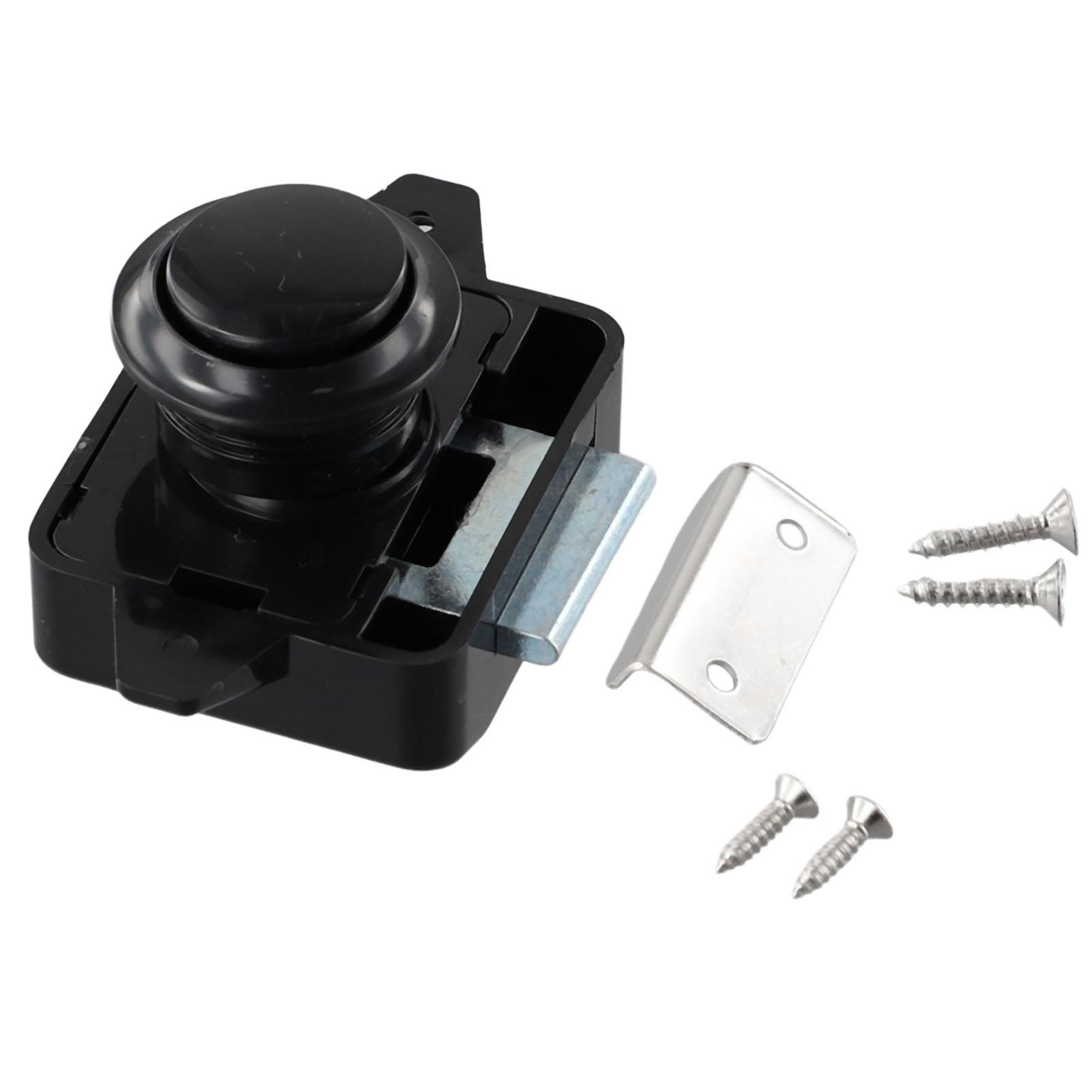 

Brand New Button Catch Lock Latch Parts Push Button Replacement Accessories Zinc Alloy Cabinet Camper Caravan Door China Mainland