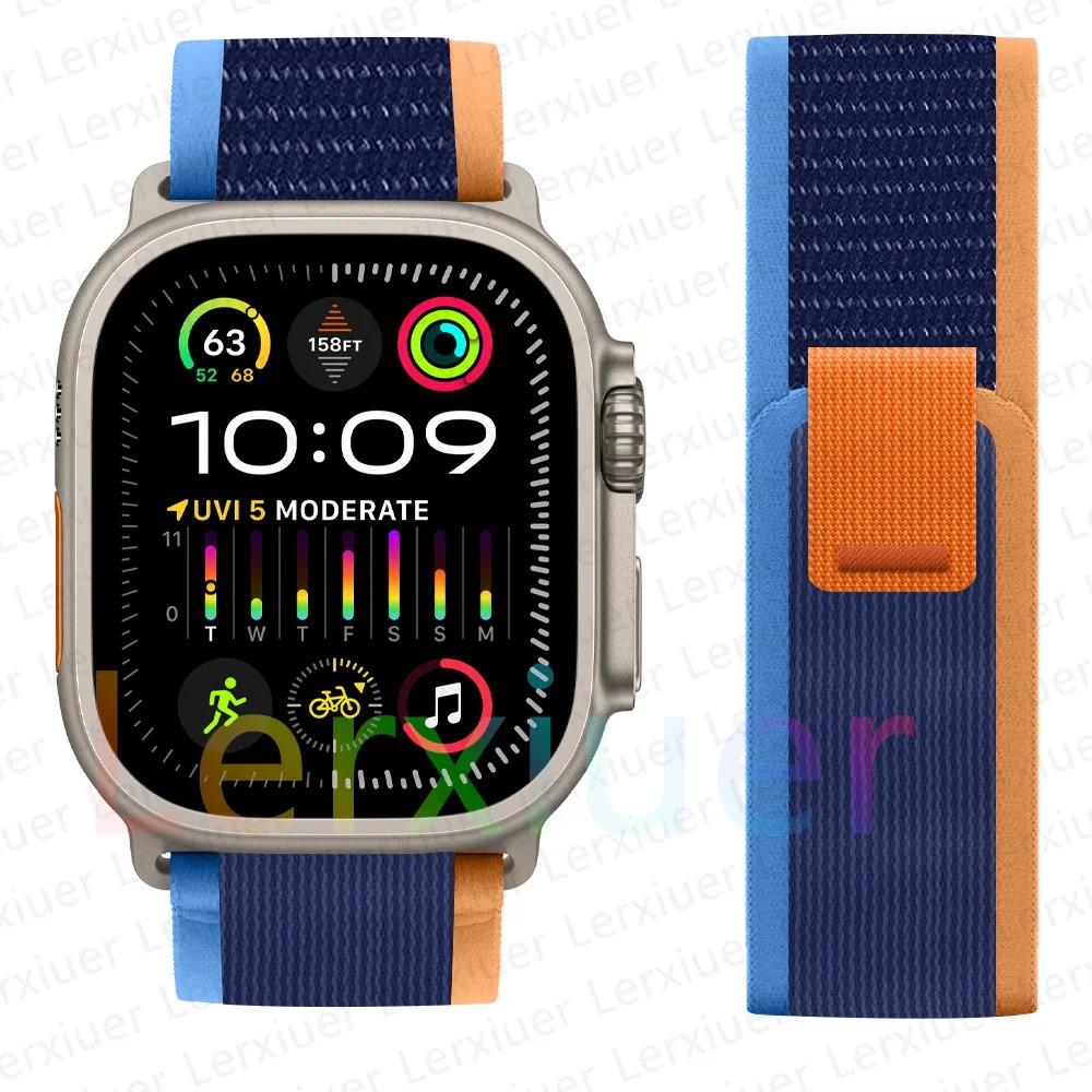 Armbänder für Apple Watch ultra2 Band 49mm 46mm 42mm 44mm 40mm 45mm 41mm Trail-Loop-Armband correa iwatch Serie se 3 7 8 9 10 11