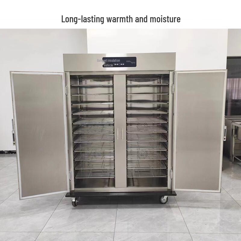Commercial Stainless Steel Heated Food Warmer Cabinet