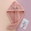 Embroidered Dry Hair Cap, Water Absorbing Shower Cap For The Head, Women'S Quick Drying Hair Care And Drying Tool.