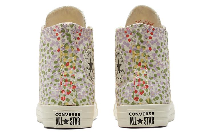 Chuck Taylor All Star Wmns Converse High 'Floral Print - Egret' Women's A01594C