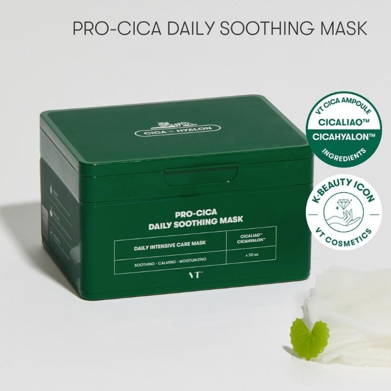 [VT COSMETICS] PRO-Cica Daily Soothing Mask 30PCS 350g / 12.35oz
