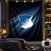 Wandbehang Wandteppich TSG Hoffenheim FC Druckstoff für Wohnzimmer Schlafzimmer Heimdekoration