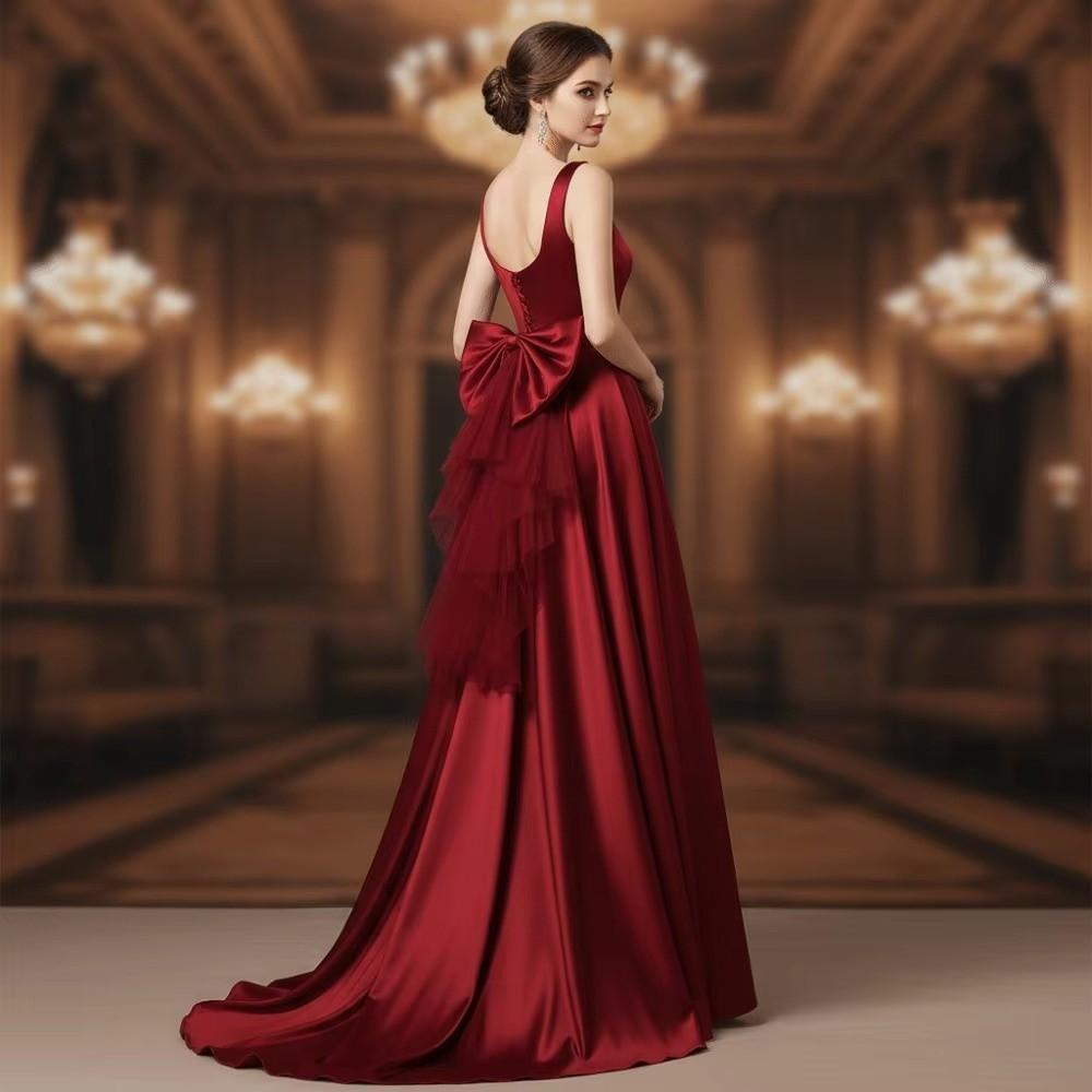 Satin Mesh Elegant Bridal Belt Single Layer Wedding Dress Accessories  Evening Gown
