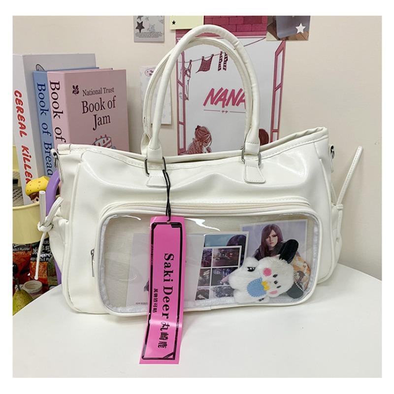 Large capacity commuter tote bag women's summer new versatile messenger multi-functional backpack