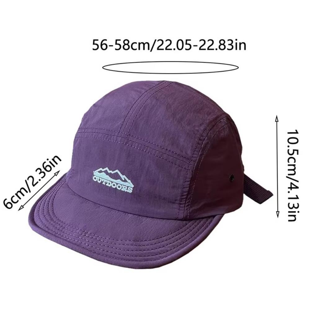 Quick-drying Baseball Cap Breathable Sun Hat Unisex Sunscreen Cap Summer