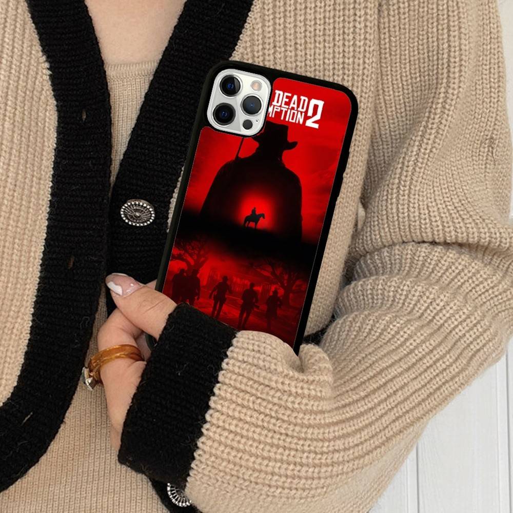 Game Red Dead R-Redemption Phone Case For IPhone 17 16 Pro Max Air 13 12 Mini 14 15 Plus 11 PC+TPU Back Cover