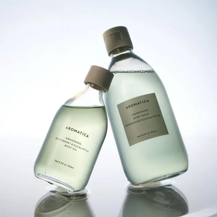 (Cooling Refresh) Awakening Body Wash 300ml (Full Size) + 300ml (Refill)