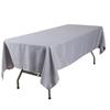 Rectangular Tablecloth Stain Resistant Polyester Table Covering Cloth for Dining Tables Easy To Clean and Maintain