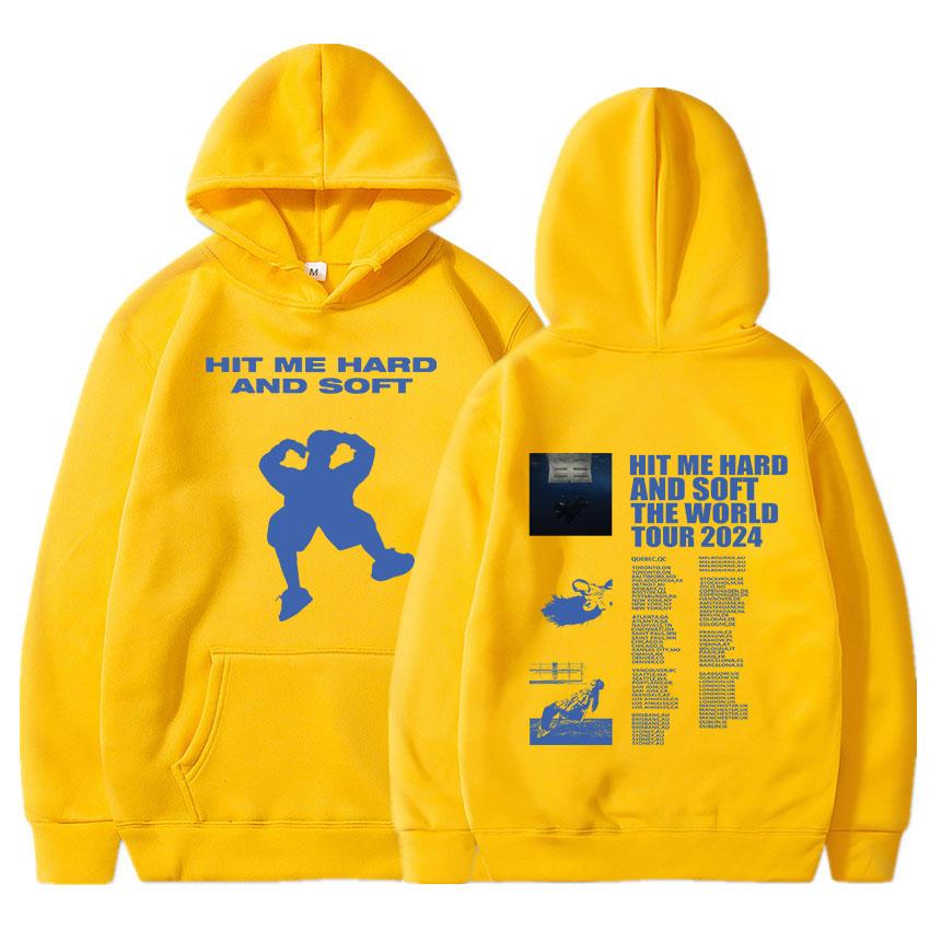 Hit Me Hard Soft Hoodie Harajuku Fashion Pullovers Men Women Long Sleeve Clothes Autumn And Winter Streetwear Fans Gift