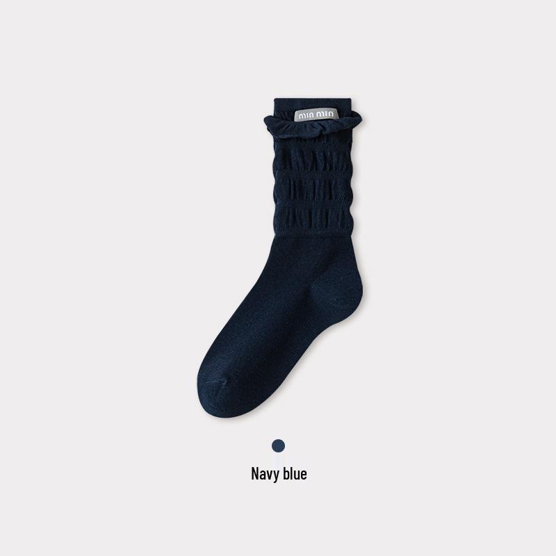 Caterpillar Women s Seamless No-Rub Breathable Cotton Socks - Black, White, Gray One Size темно-синий