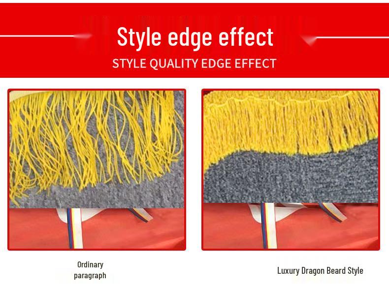 Double-Sided Brocade Flags for European Cup & World Cup Football and Basketball Teams
