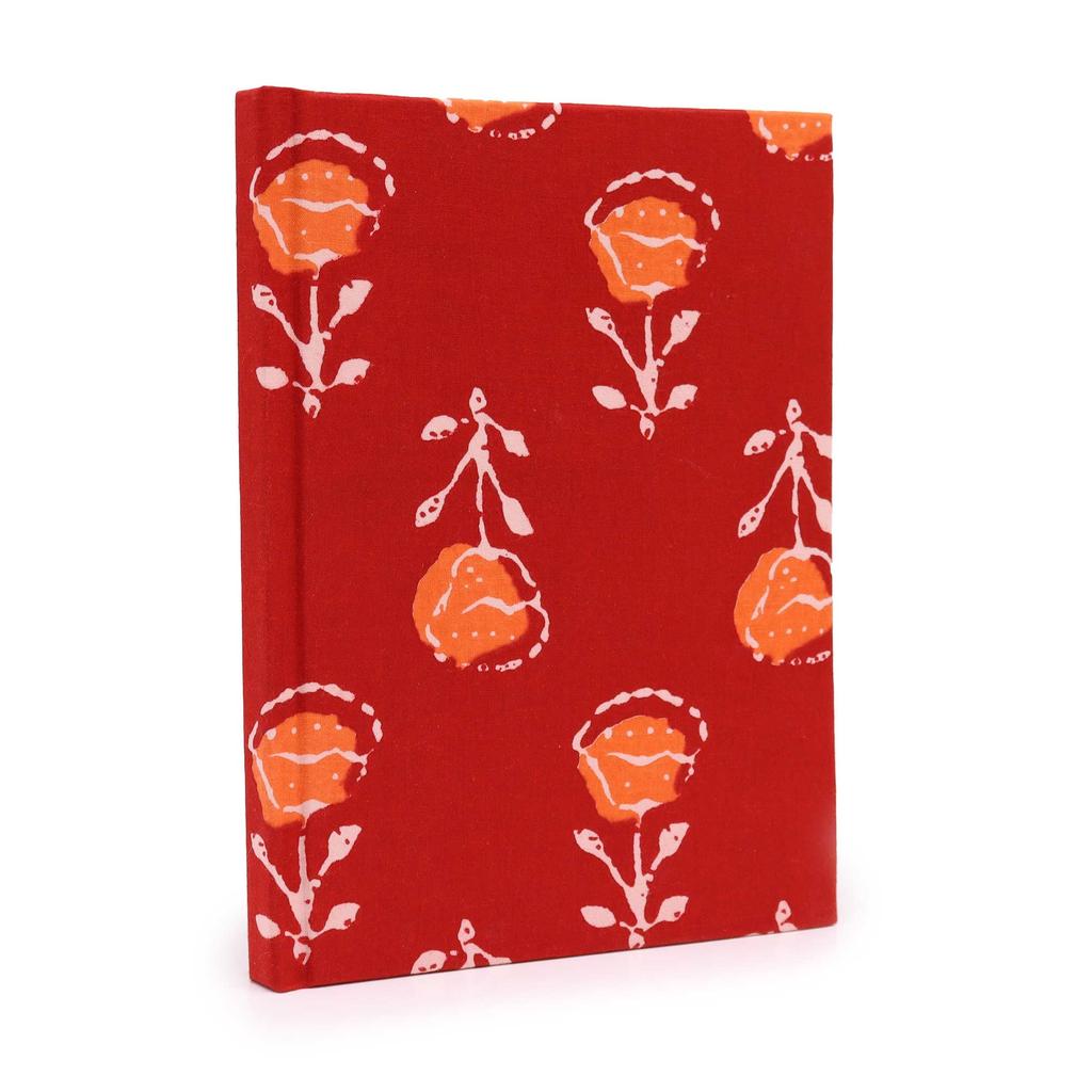 Caderno Algodão 20x15 cm 96 Páginas Rosas