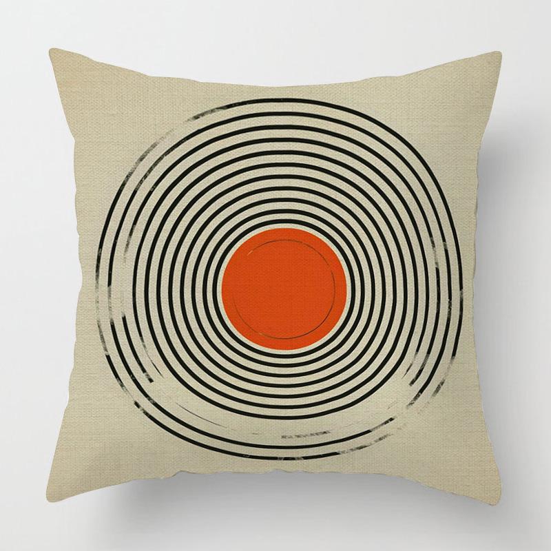

Home Decor Abstract Geometric Pattern Digital Print Pillowcase Pattern Cushion Cover Suitable For Sofa Bedroom Car Pillow Cover 40x40cm