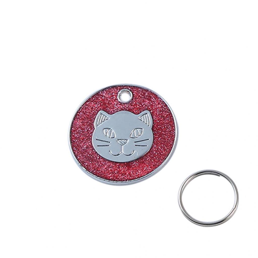 cat collar name plate