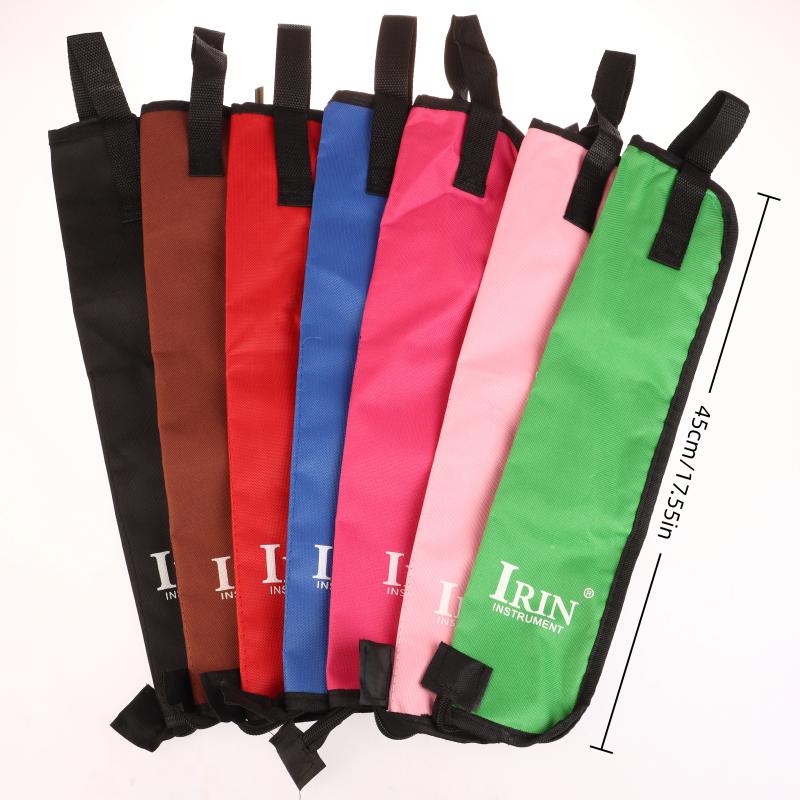 1pc Oxford Cloth Drumstick Thicken Case Drum Stick Bag Large Capacity Handbag Percussion Instrument Accessories
