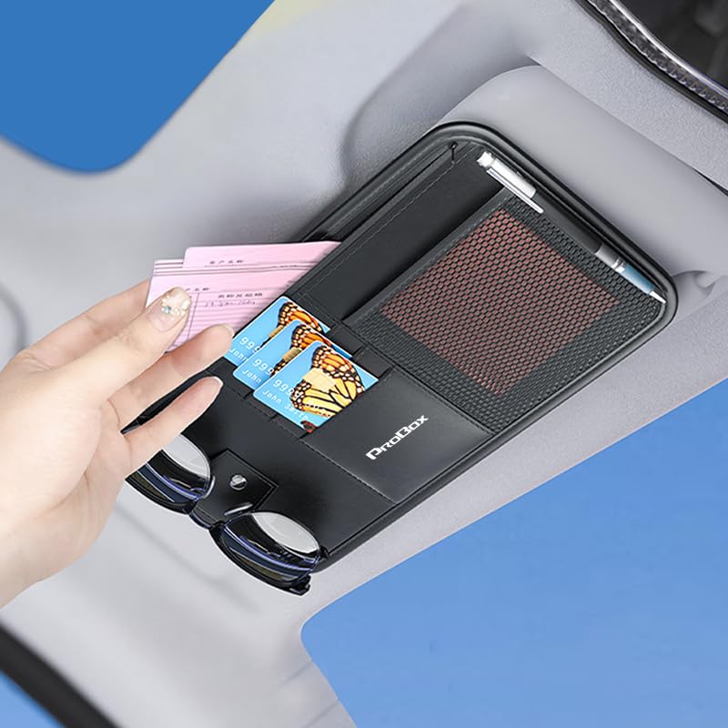 

Специальный автомобильный козырек Toyota Probox Козырек от солнца Хранение Большой вместимости Держатель для солнцезащитных очков Применимо к новому Probox Серия 160 Индивидуальные детали Индивидуальный интерьер чёрный