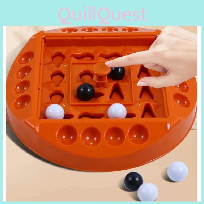 Rotating Connect Track Four Chess Toy Parent Child Interactive Training Thinking