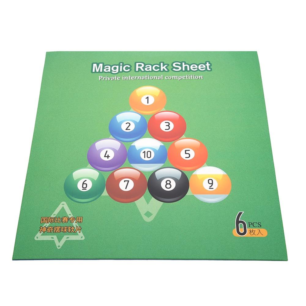 6pcs Plastic Pool Rack 10 Pcs Marker Dots Ball Holder Billiard Ball Rack  Pool Table