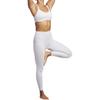 adidas Quick-Dry Comfortable High-Waisted Yoga Moisture-Wicking Sports Pants Women Pants White IC8309