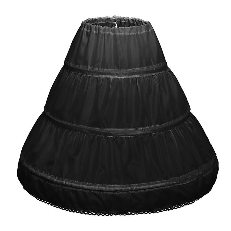 Breathable Petticoat for Kids Girl Comfortable and Adjustable Crinoline Skirt for Children Formal Occasion Costume Props