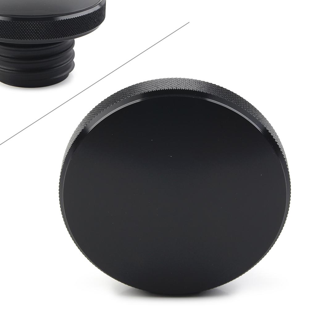 

Мотоциклетная вентилируемая крышка топливного бака для Harley Dyna Road King Heritage Softail 1982-up, алюминий чёрный