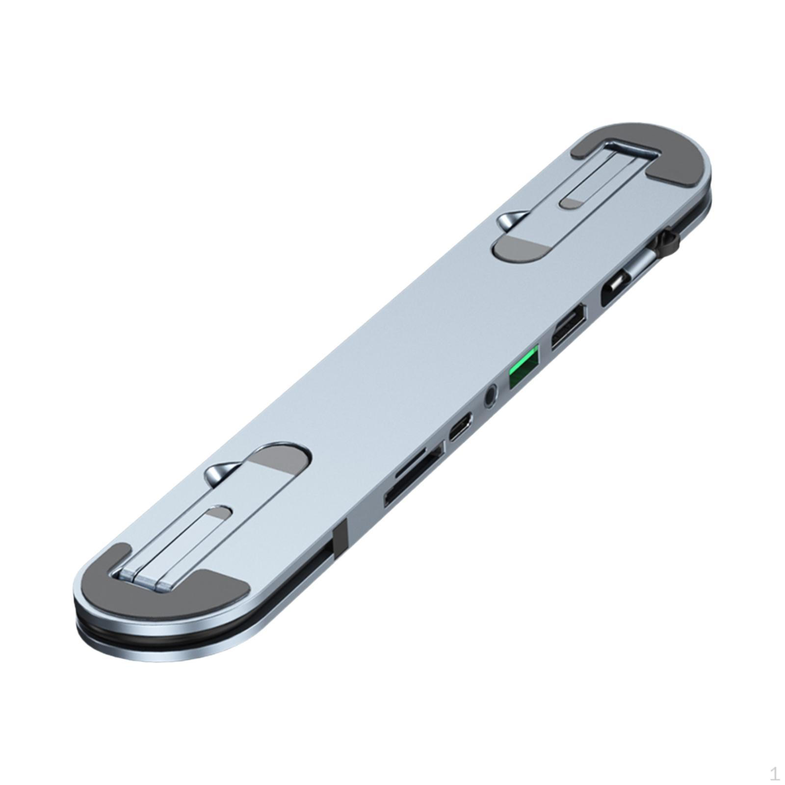 

Док-станция USB C Подставка для ноутбука SD TF 6 в 1 Адаптер для быстрой зарядки