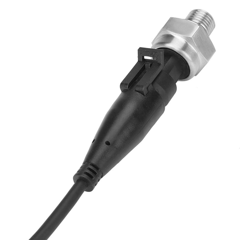 Pressure Transducer Pressure TOPINCN G1/4  Pressure Transducer Sensor Pressure Sensor for /Gas////Fuel/Diesel (0-10PSI)