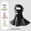 2026 Women's Cooling Ice Silk Sunscreen Mask for Face, Neck & Back Protection 