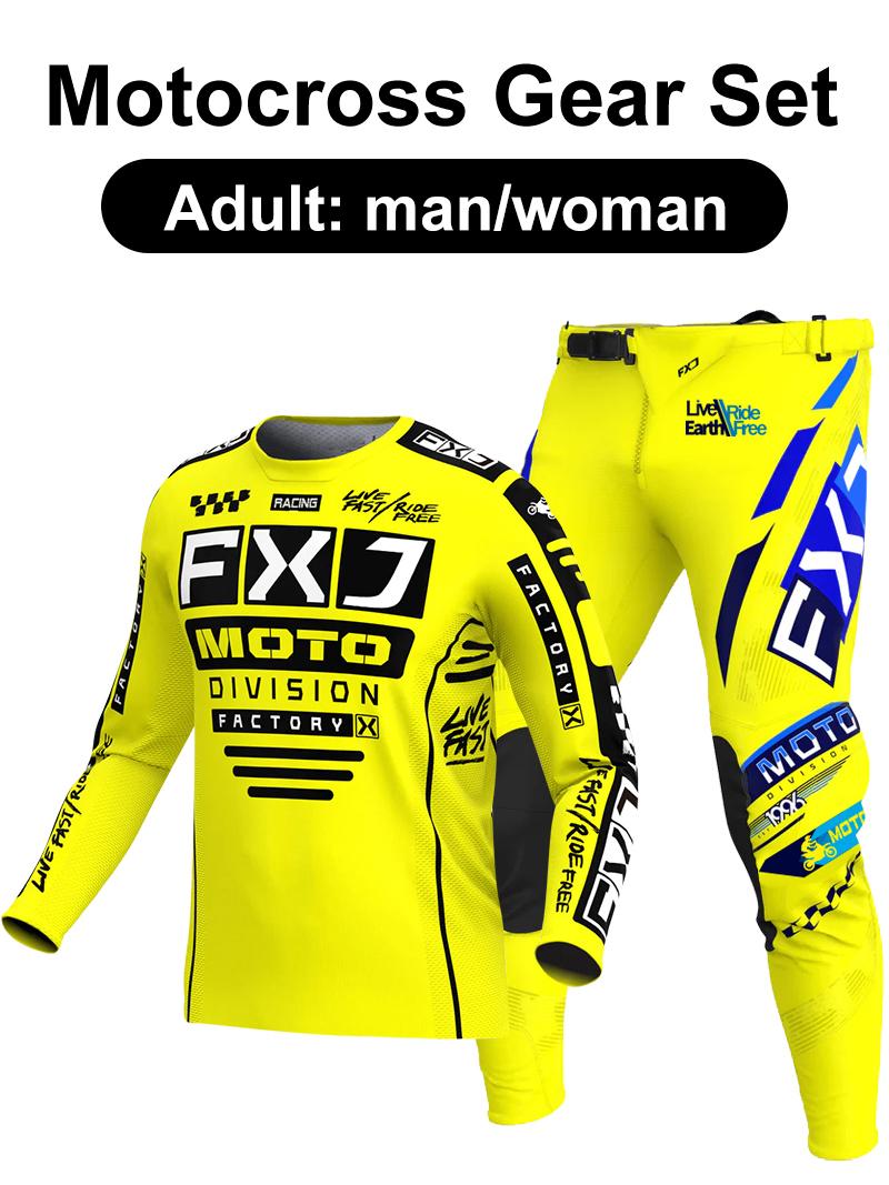 Motocross gear set Enduro cross Jersey