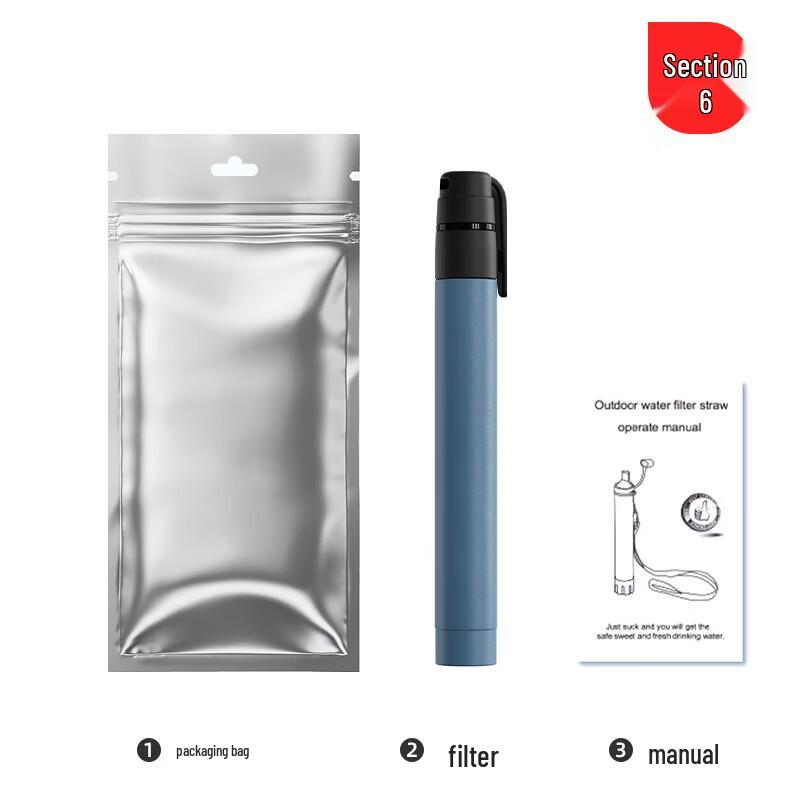 Tiemu Cloud Outdoor Portable Water Filter Straw