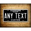 Personalized Custom Metal Tin Sign 6x12 Inch Universal License Plate Decorative Wall Art for Car Garage Man Cave