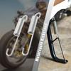 uxcell Motorcycle Kickstand Spring Metal Silver Tone CG125 Ring Diameter