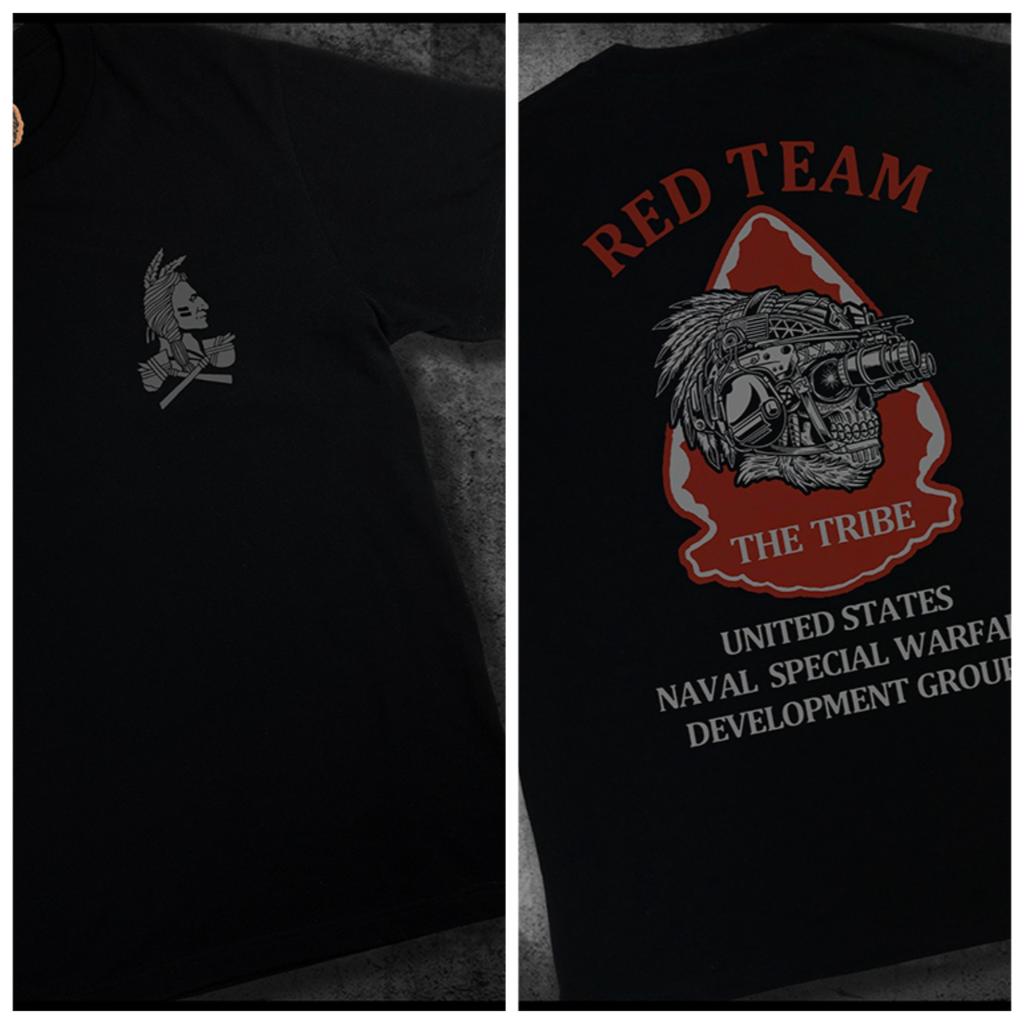 2025 New DEVGRU Special Forces SEAL Team T-shirts  Six Tactical Army Fan Tough Guy Printed Pure Cotton T-shirt Round Neck Loose