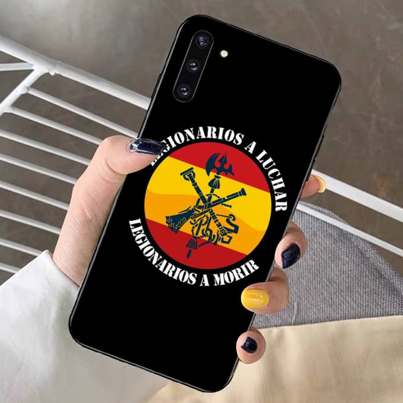 YNDFCNB Spanish Legion Phone Case for Redmi Note 8 7 9 4 6 Pro Max T X 5A 3 10 Lite Pro