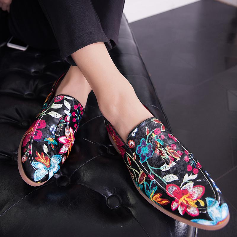 Módní Značka Módní Pohodlné Svatba Noční Klub Šaty Boty Pánské Velká Velikost Ležérní Pánské Luxusní Business Kancelář Lakovaná Kůže Mokasíny