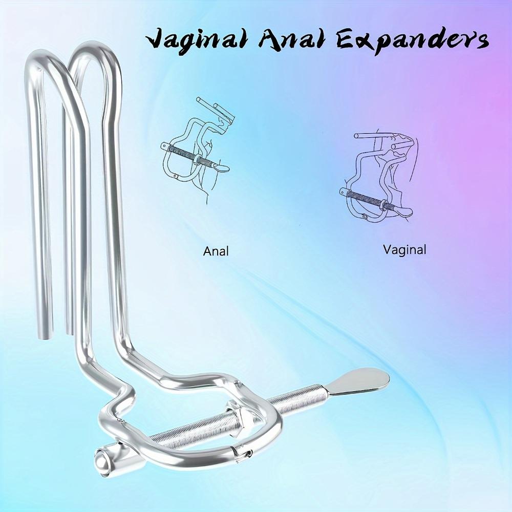 Adjustable Huge Stainless Steel Anal Dilator Metal Vaginal Speculum Fisting Vaginal Dilator Anal Training dildos Adult Sex Toys