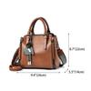 BUKESIYI Sling Shoulder Hand Crossbody Shoulder Mini PU JP77139 Women's Bag, Bag, Pochette, Handbag, Bag, Tote, Leather, Brown,