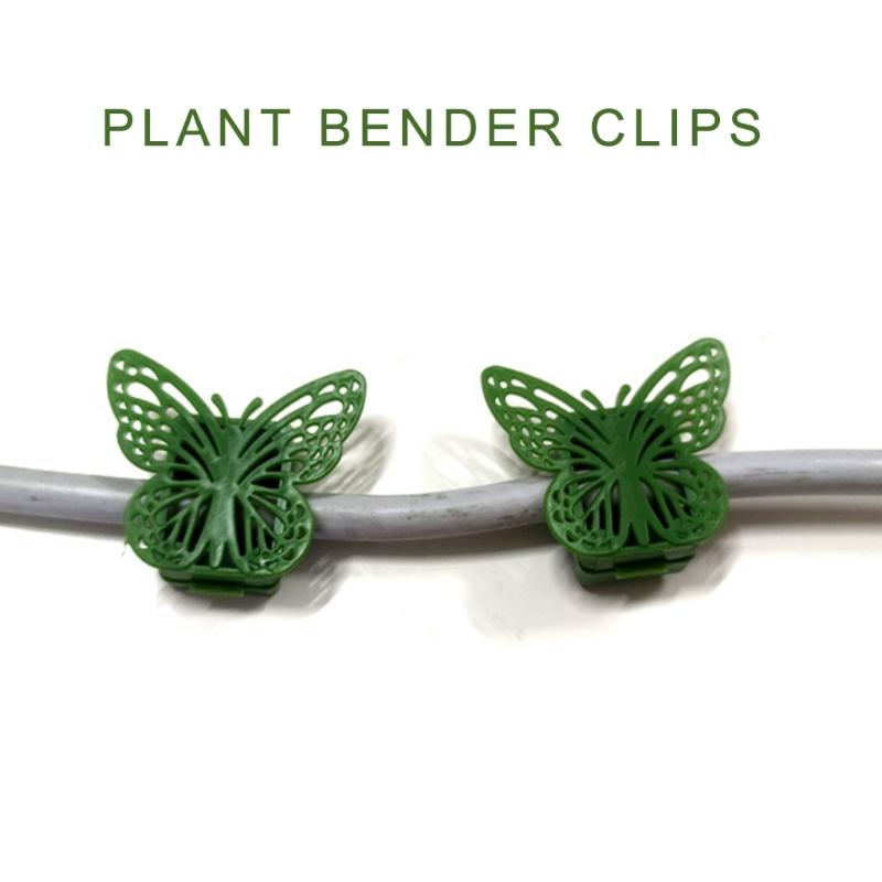 Garden Plant Support Clips, Adjustable Plant Stem Benders Suitable for Indoor Outdoor Gardening Effective Growth Control