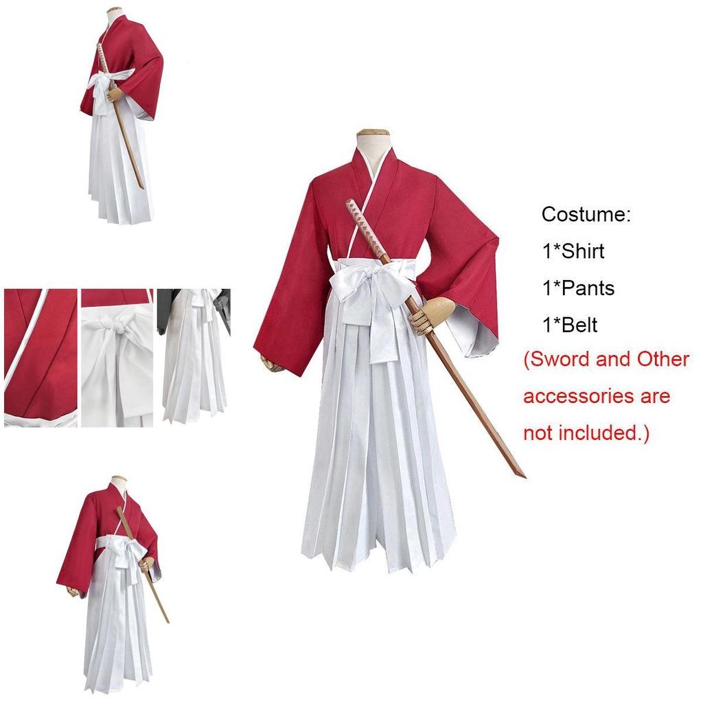 Premium Quality Rurouni Kenshin Executioner Cosplay Costume Set
