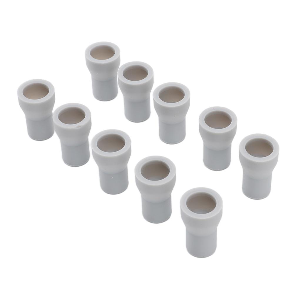 10pcs HYG TM46 S Saliva Ejector Suction Adapter Tips Silicone Strong Suction Tips Replacement