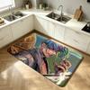Hajime Kashimo Jujutsu Kaisen Manga Shower Room Absorbent Small Floor Mat Soft Comfortable Decorative Foot Mat