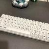 Original Height Black and White Keycaps Set 125PCS for Mechanical Keyboards Extended Comfortable Typing Experience