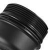 Schwarze Auto-Ölfilterabdeckung, Ölfiltergehäuse, obere Abdeckungen, Zubehör für Ford Transit MK7/Galaxy/Mondeo/Focus-Teile 3M5Q6737AA