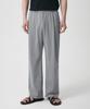 Musinsa Standard Cooling Deep Tuck Wide Elastic Waist Pants [Light Gray]