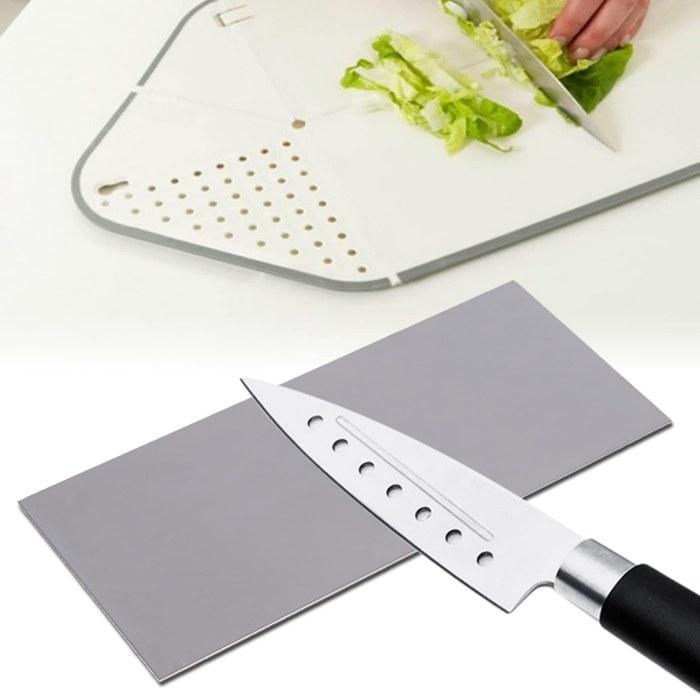 Diamond Sharpening Stone Finishing Stone Grinding Stone Rectangular 3000 Grit Diamond Paper Grinding/Polishing Knife Sharpening Tool